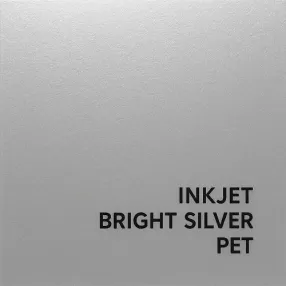 Inkjet Bright Silver PET — Vrhunsko označevanje kovinskih učinkov za močno blagovno znamko